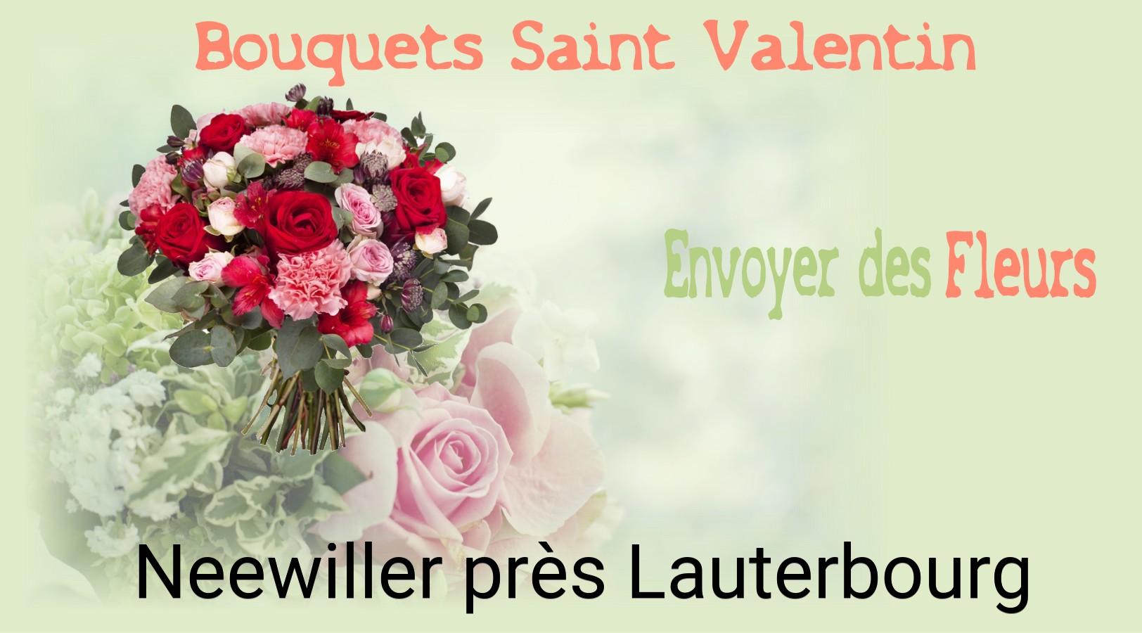 Roses de Saint-Valentin livrées à Neewiller-près-Lauterbourg